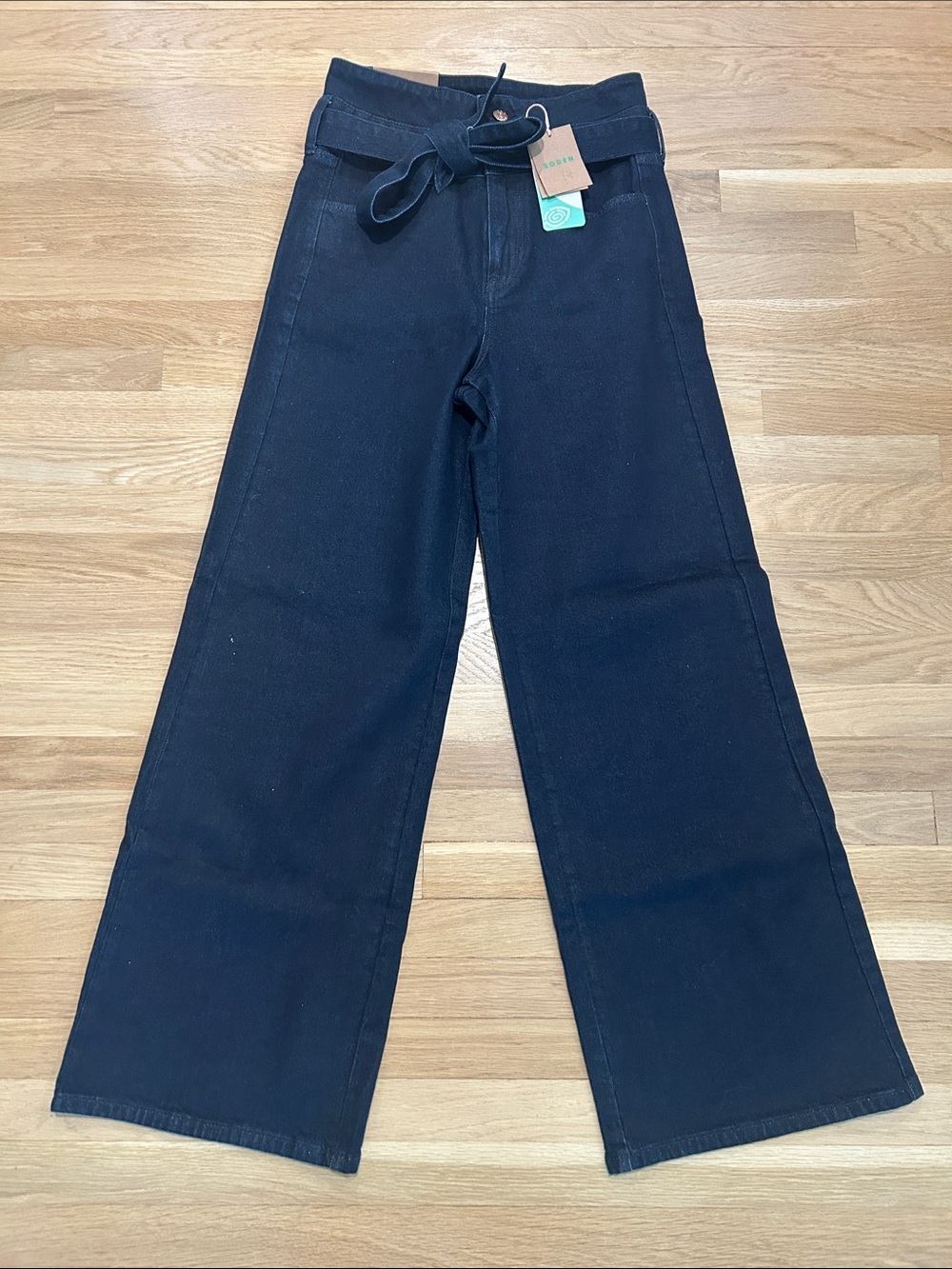 NWT Boden High Rise Tie Waist Jeans